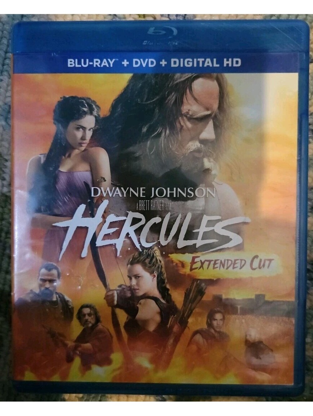 Hercules (Blu-ray, 2014) New. No Digital Download